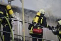 Dachstuhlbrand Koeln Poll Geislarerstr P327